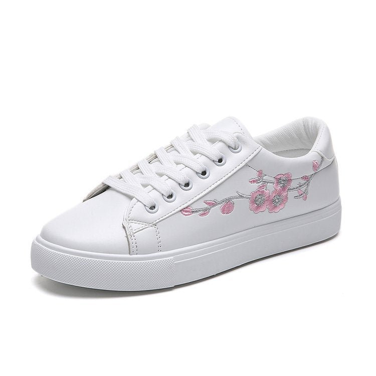 FLOWER WOMEN'S SNEAKERS (blue and pink)