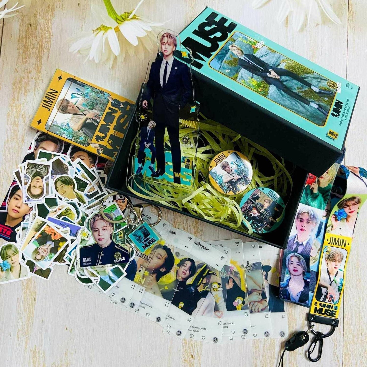 JIMIN MUSE 163 TEILE (GESCHENKBOX MIT/ VERSCHIEDENEN ARTIKELN!✨)