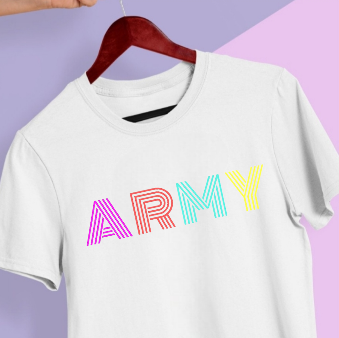100% COTTON ARMY T-SHIRT