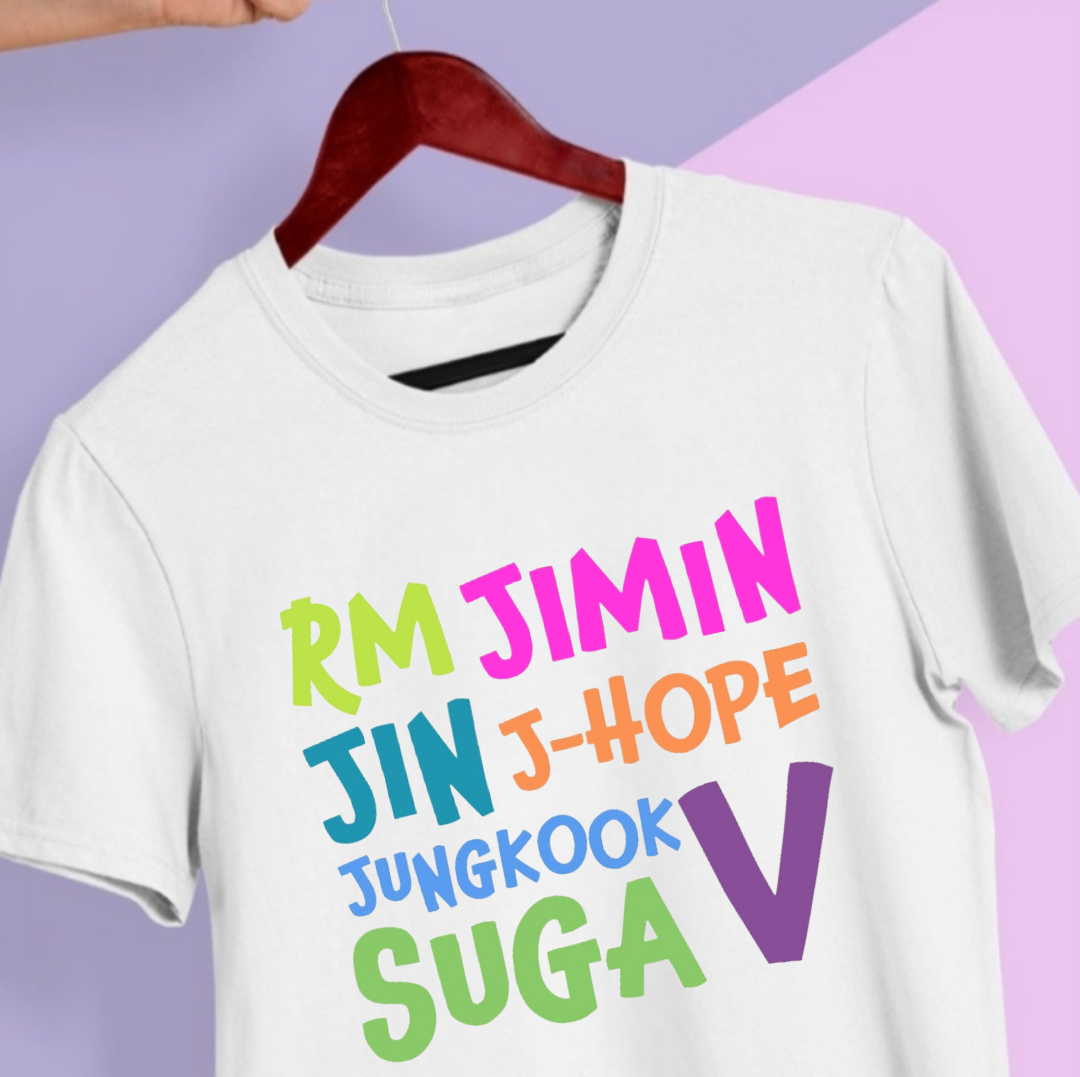 BTS T-SHIRT 100% COTTON