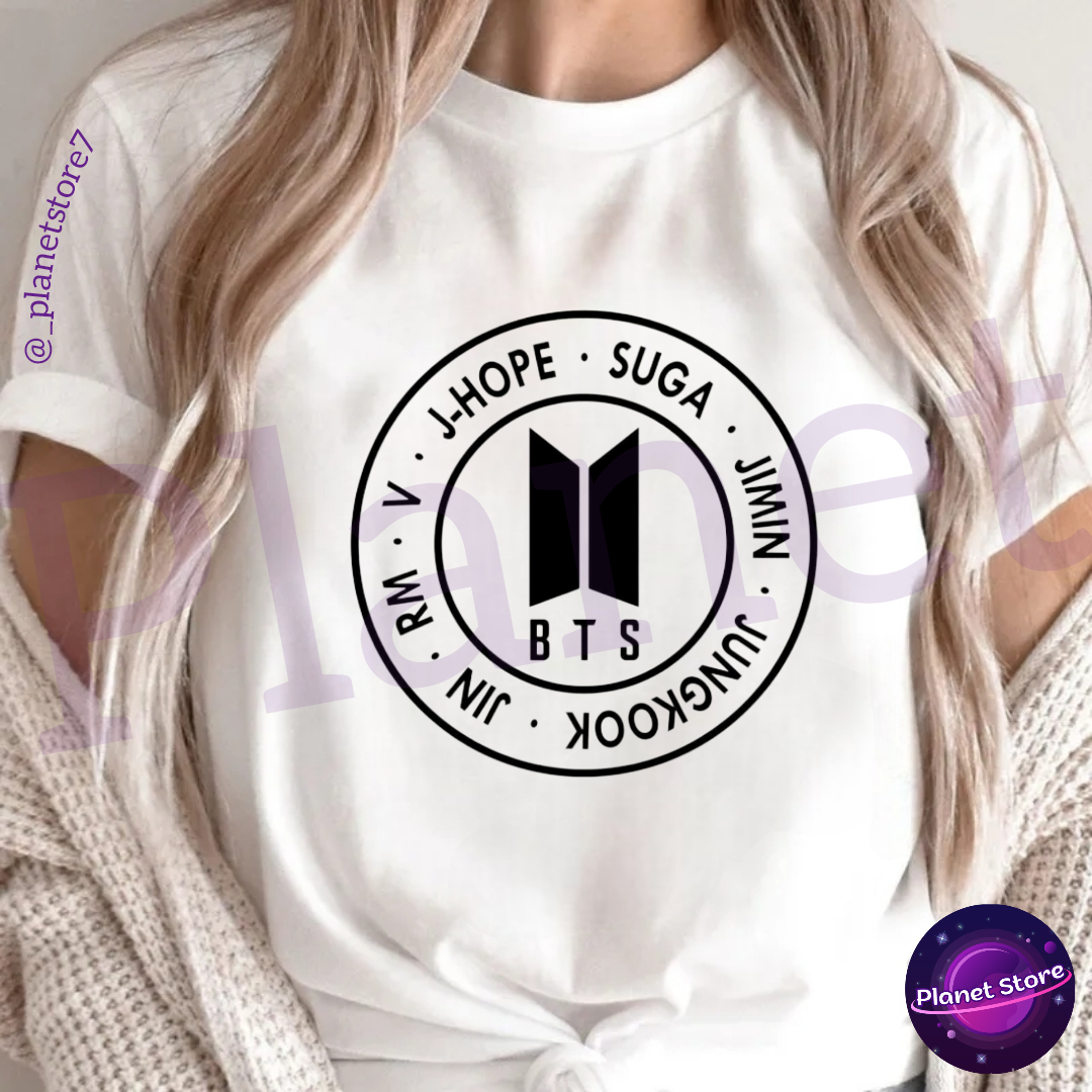 BTS T-SHIRT 100% COTTON