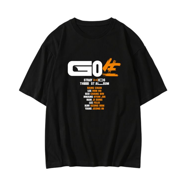 STRAY KIDS MERCH GO生 (GO LIVE) TSHIRT 100% COTTON