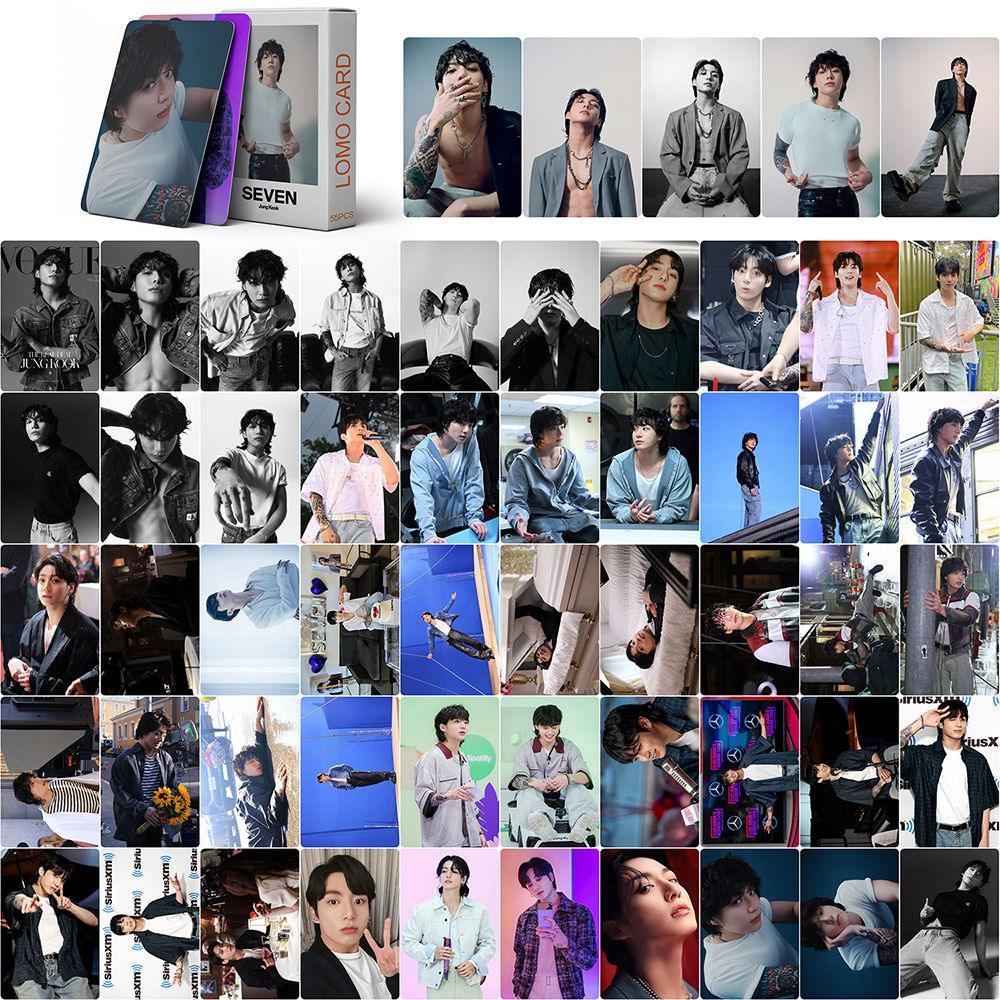 FOTOKARTEN JUNGKOOK SEVEN 55 STÜCK