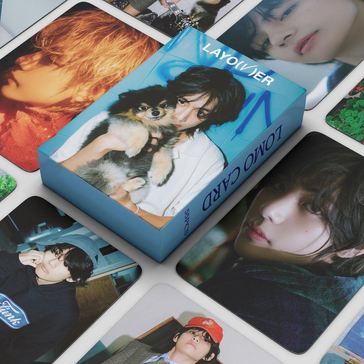 FOTOKARTEN V LAYOVER 55 STÜCK