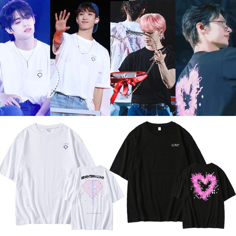 SEVENTEEN MERCH LIEBE T-SHIRTS 100% BAUMWOLLE