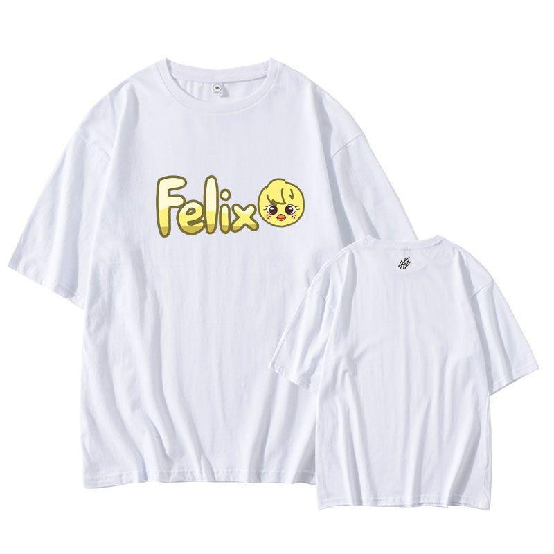 STRAY KIDS SKZOO 100% BAUMWOLLE T-SHIRTS (alle Mitglieder)