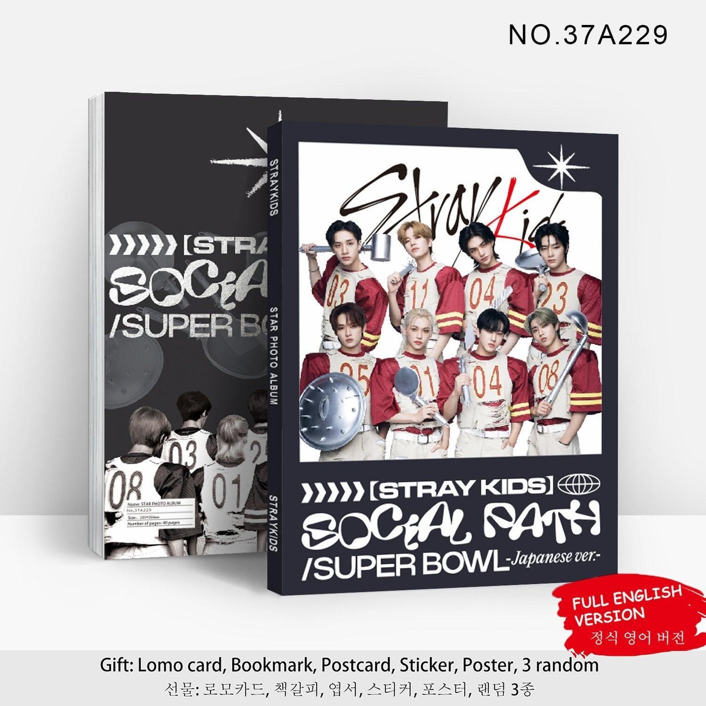 STRAY KIDS FOTOBOOK 80 STÜCK (FOTOBOOK+79 ARTIKEL) VERSCHIEDENE OPTIONEN!✨