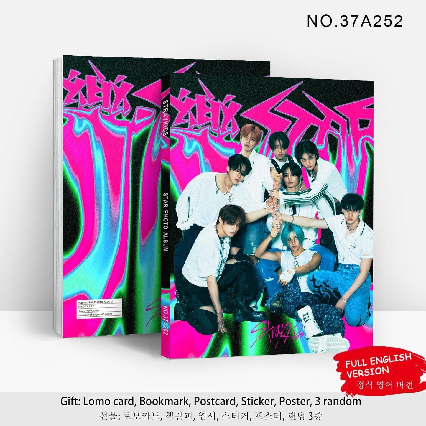 STRAY KIDS FOTOBOOK 80 STÜCK (FOTOBOOK+79 ARTIKEL) VERSCHIEDENE OPTIONEN!✨