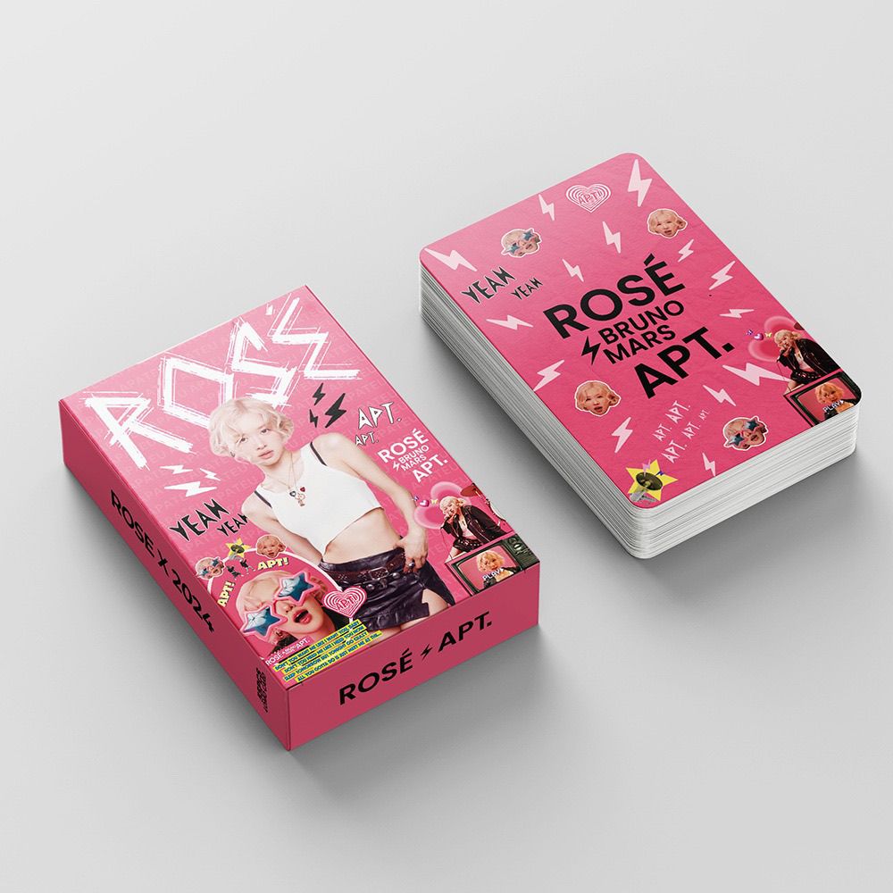 APT ROSÉ FOTOKARTEN 55 STÜCK