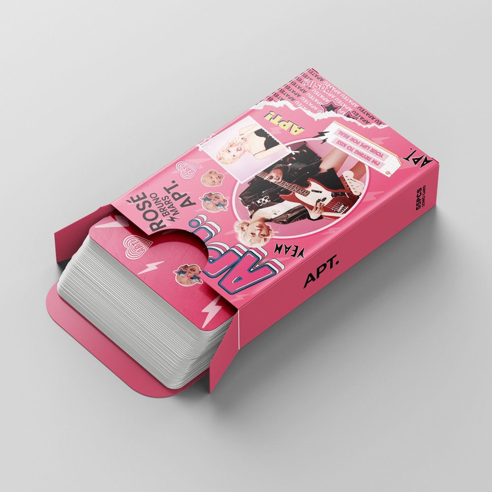 APT ROSÉ FOTOKARTEN 55 STÜCK