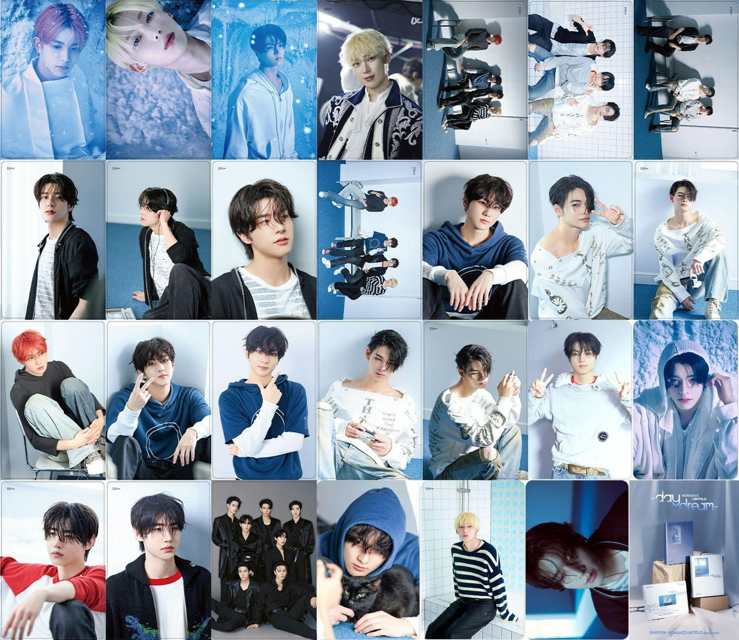 PHOTOCARDS ENHYPEN ROMANCE : UNTOLD DAYDREAM 55 PCS