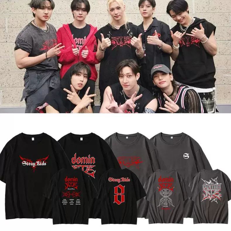 STRAY KIDS MERCH ATE TSHIRTS 100% COTTON