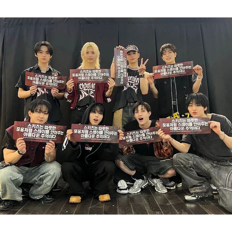 STRAY KIDS DOMINIEREN TOUR T-SHIRTS 100% BAUMWOLLE