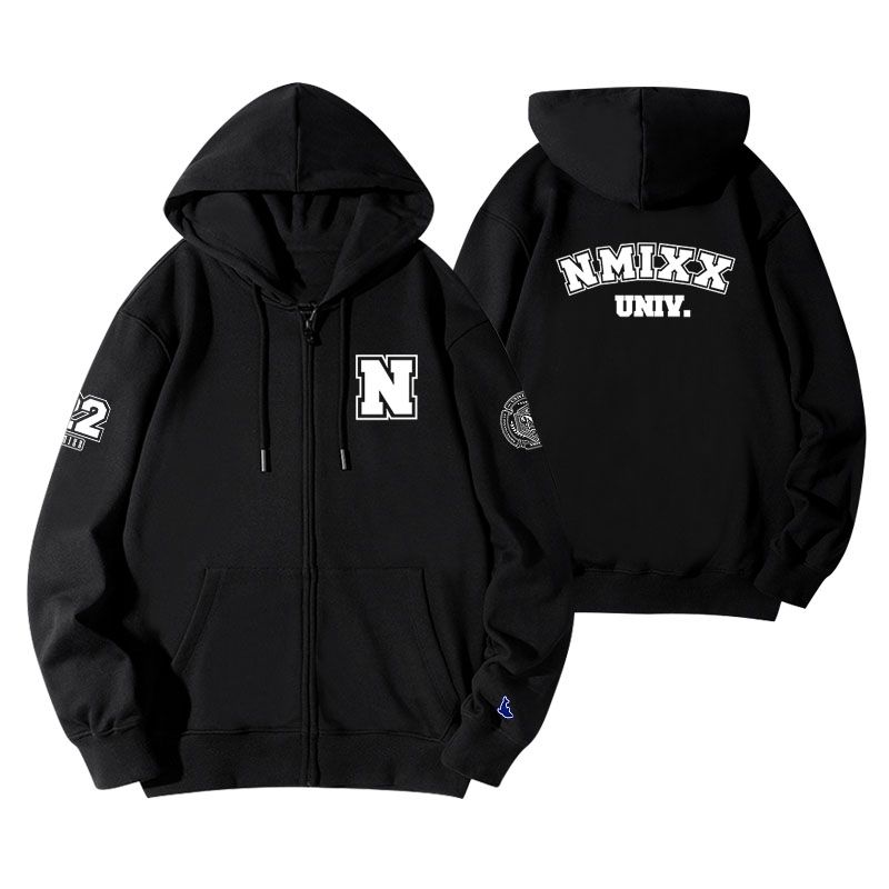 NMIXX COLLEGE SWEATSHIRTS AND JACKETS