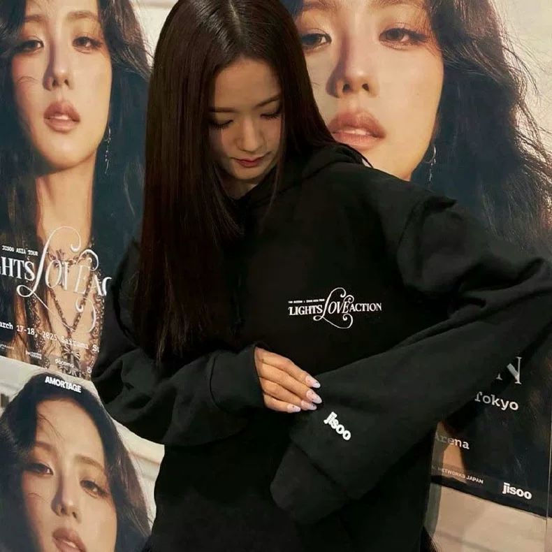 JISOO HOODIE (BLACKPINK) AMORTAGE