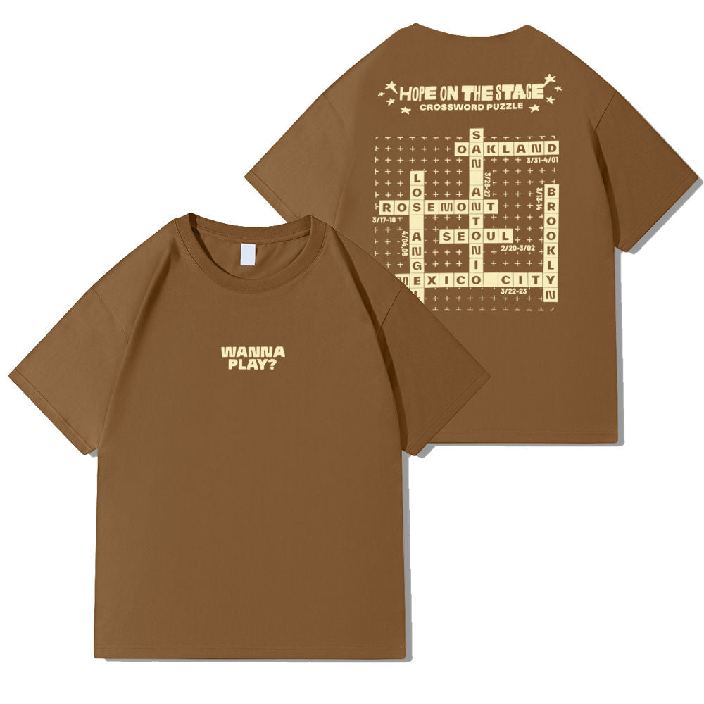 JHOPE HOFFNUNG AUF DER BÜHNE TOUR 100% BAUMWOLLE T-SHIRTS (verschiedene Modelle)