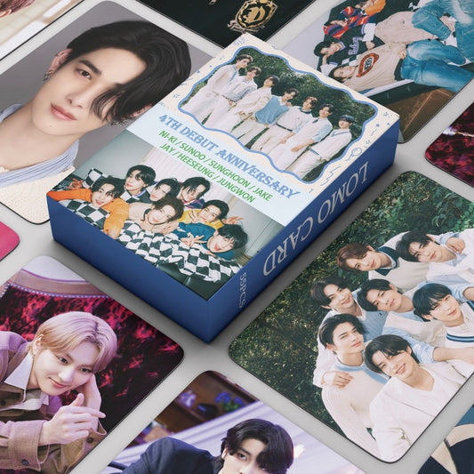 PHOTOCARDS ENHYPEN 4Th Anniversary 55 PCS