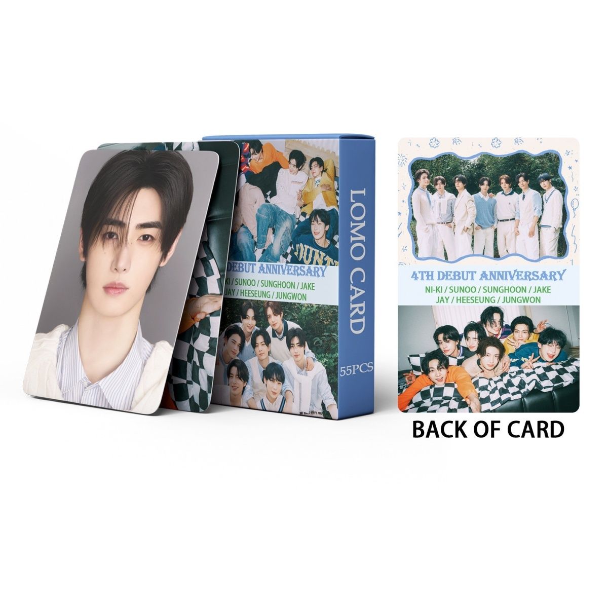 PHOTOCARDS ENHYPEN 4Th Anniversary 55 PCS