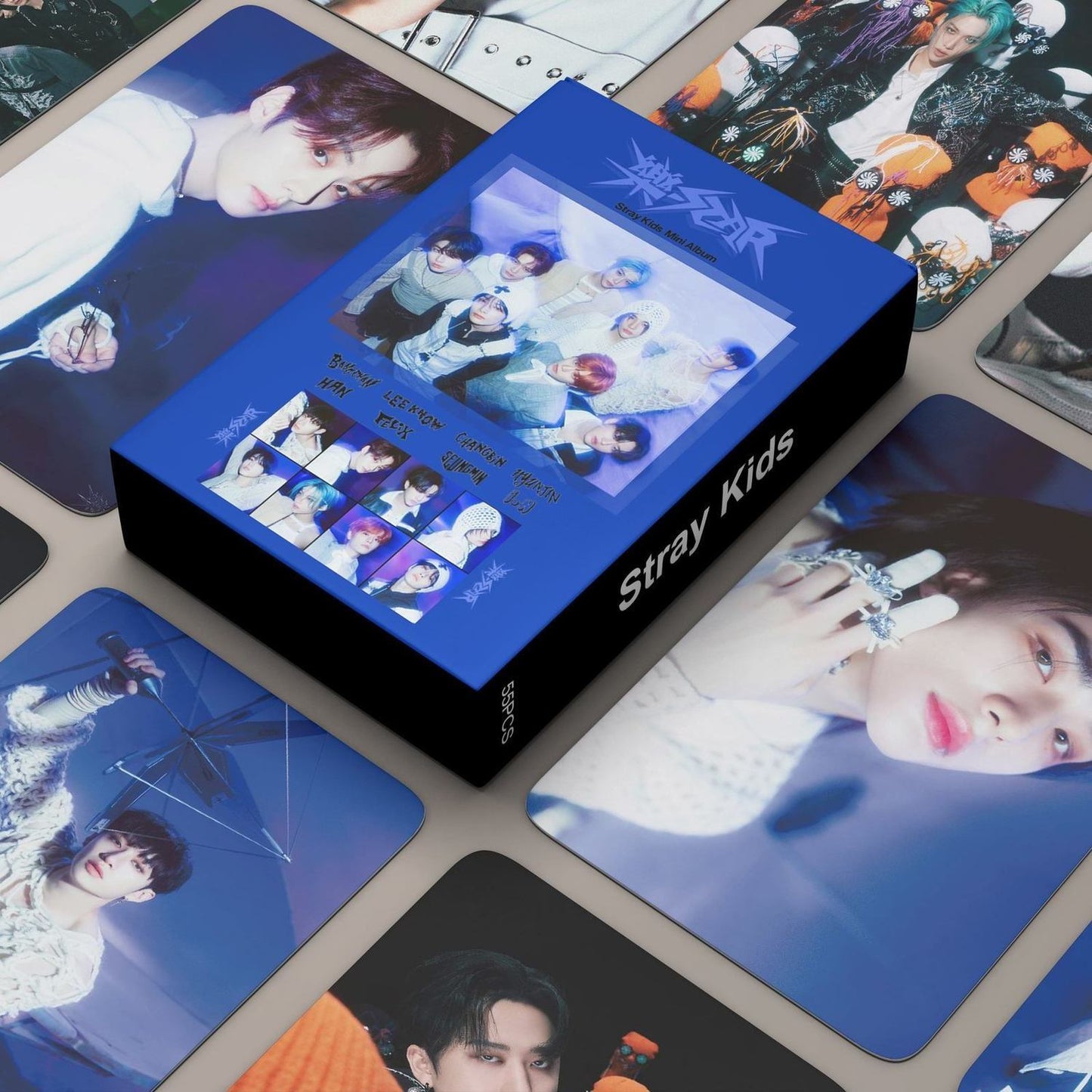 STRAY KIDS FOTOKARTEN KARMA, ATE, HOP, GIANT, 5 STAR, MANIAC, MAXIDENT + VERSCHIEDENE OPTIONEN!✨ (55 STÜCK)