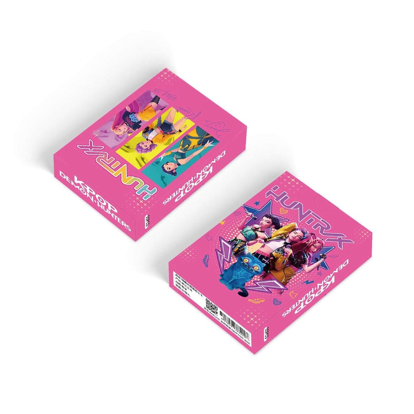 KPOP DEMON HUNTERS HUNTR/X SAJA BOYS FOTOKARTEN 55 STÜCK