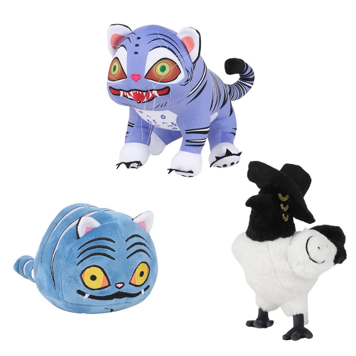 KPOP DEMON HUNTERS Derpy Tiger &amp; The Bird Plüschtier