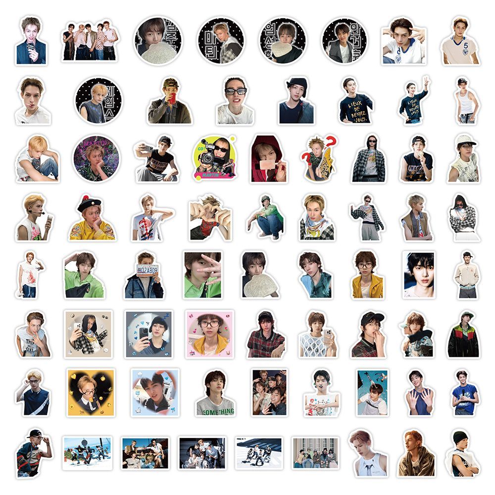 CORTIS-AUFKLEBER, 70 STÜCK