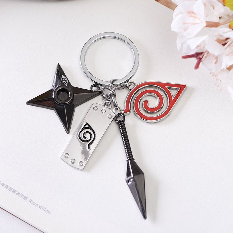 NARUTO MERCH KEYCHAINS- VARIOUS OPTIONS!