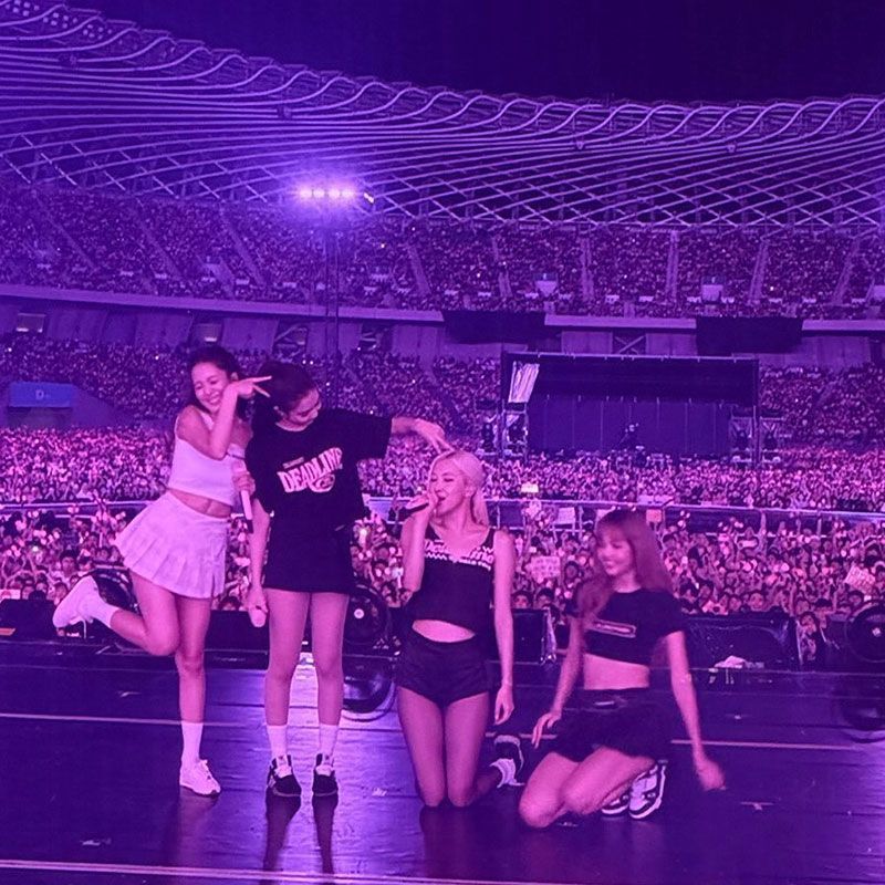 BLACKPINK DEADLINE T-SHIRT/CROPPEDS 100% BAUMWOLLE