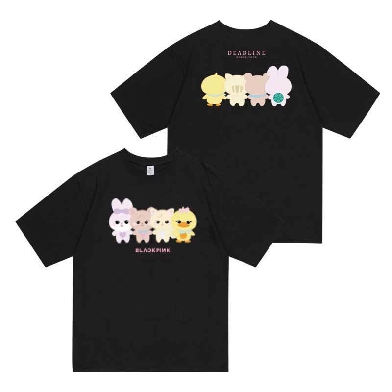 BLACKPINK DEADLINE T-SHIRT/CROPPEDS 100% BAUMWOLLE
