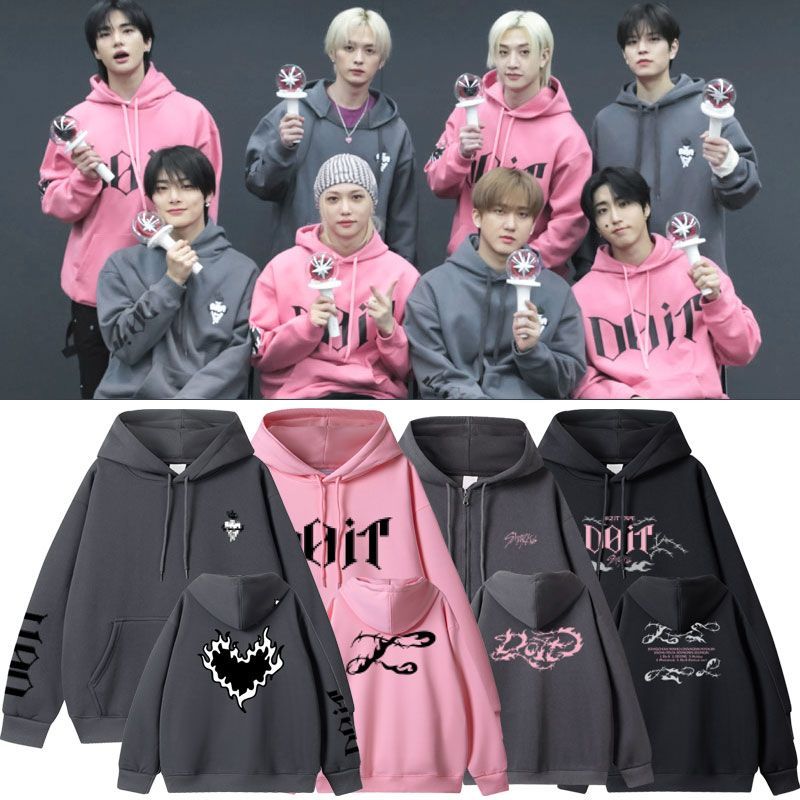 STRAY KIDS 5-STERNE-HOODIE – VERSCHIEDENE FARBEN! ✨