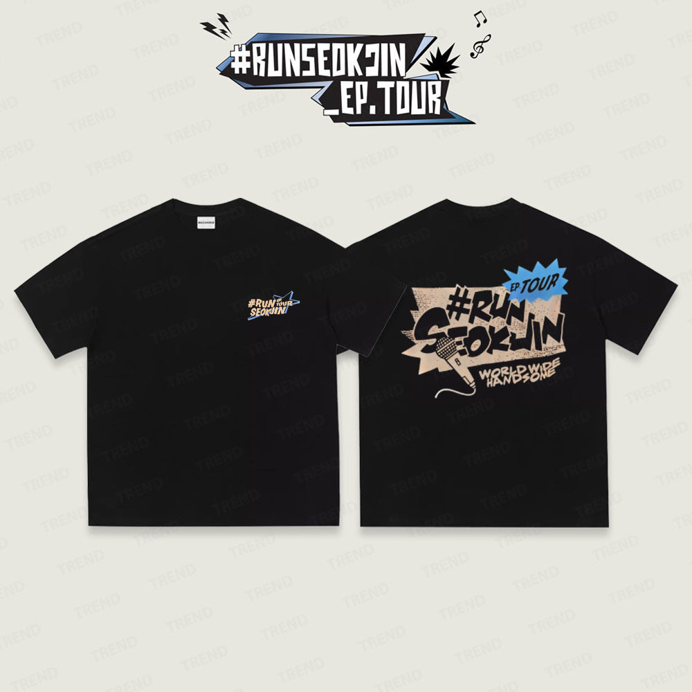 JIN RUNSEOKJIN TOUR T SHIRTS 100% COTTON - SEVERAL OPTIONS!✨