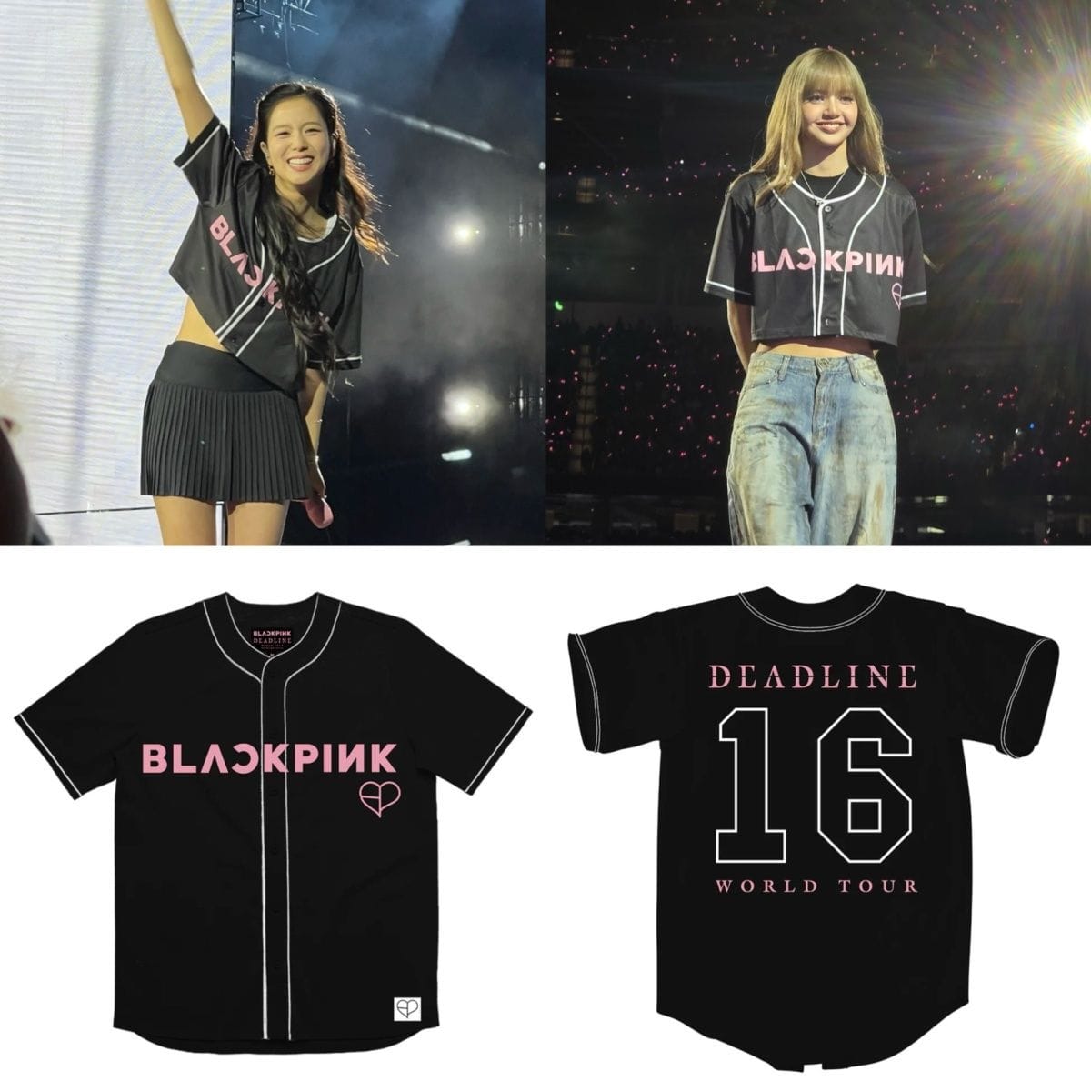 BLACKPINK DEADLINE T-SHIRT 100% BAUMWOLLE