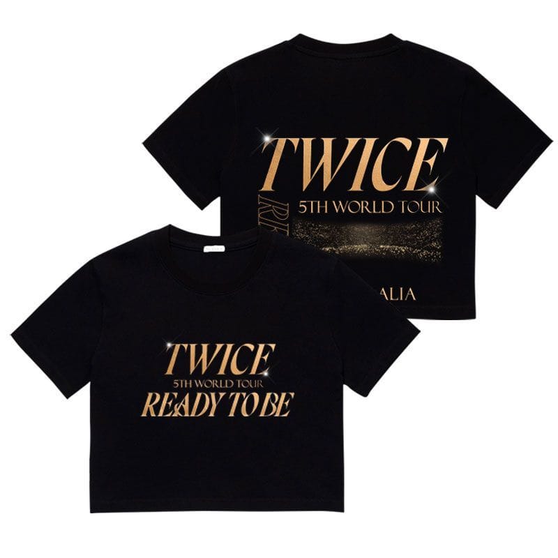 TWICE READY TO BE CROPPEDS/T-SHIRTS 100% BAUMWOLLE