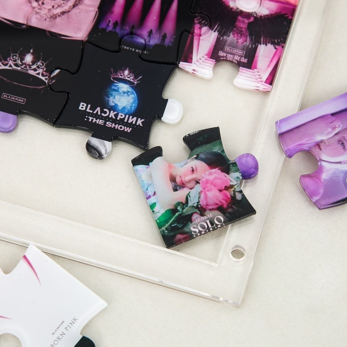 BLACKPINK ALBUMS DECORATIVE PUZZLE BOARD