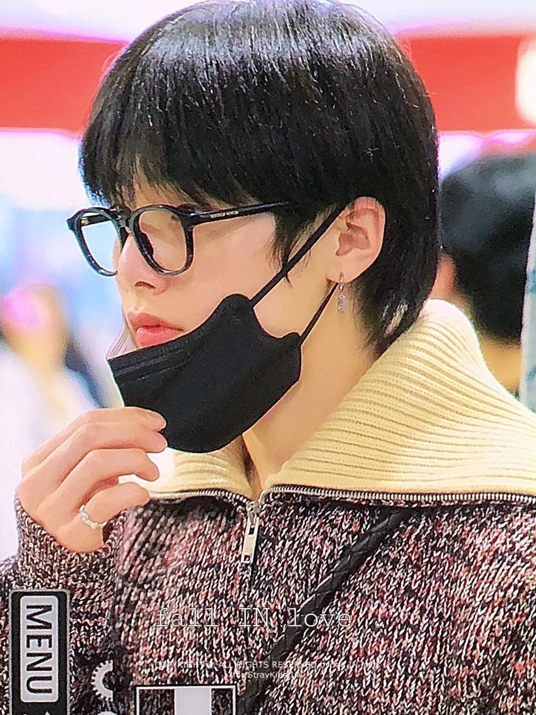 STRAY KIDS  STAY EARRING FALL IN LOVE