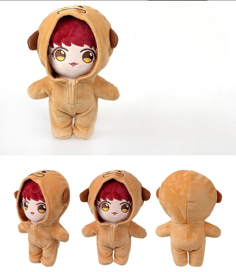 PUPPE BTS + BEKLEIDUNG BT21 (alle Mitglieder)