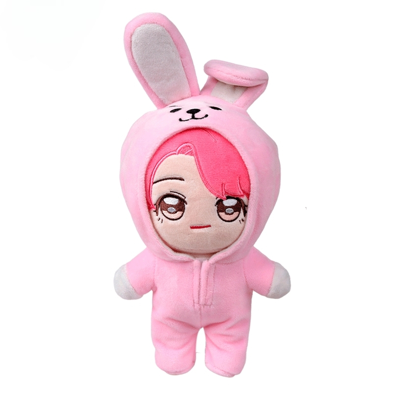 PUPPE BTS + BEKLEIDUNG BT21 (alle Mitglieder)