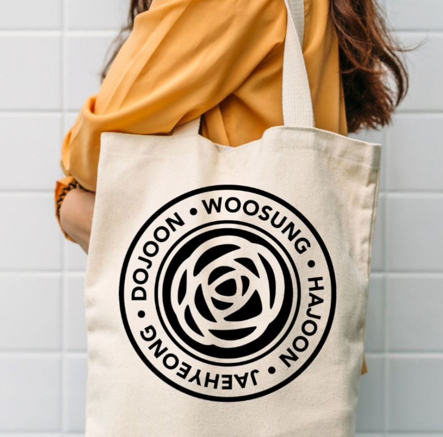THE ROSE 100% COTTON ECOBAG 