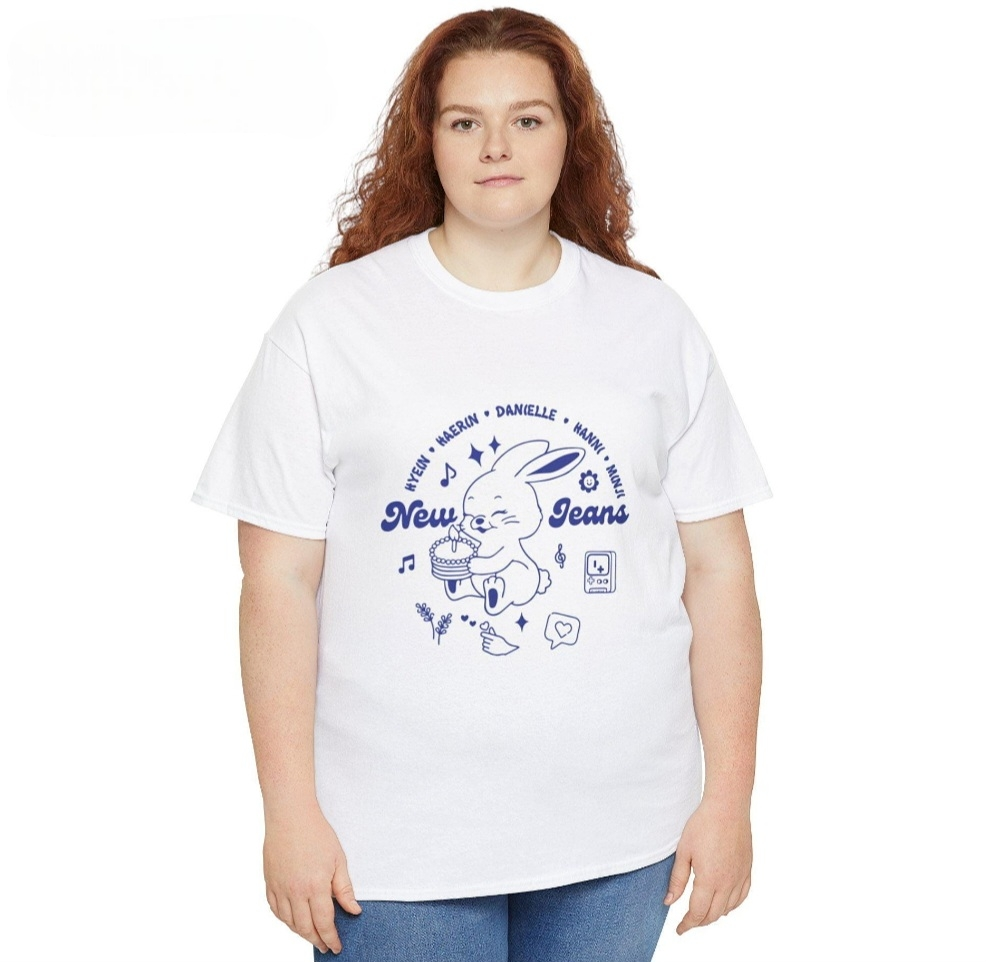 NEWJEANS T-SHIRT 100% COTTON 