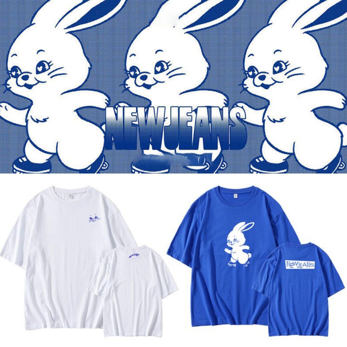 NEWJEANS T-SHIRT 100% BAUMWOLLE