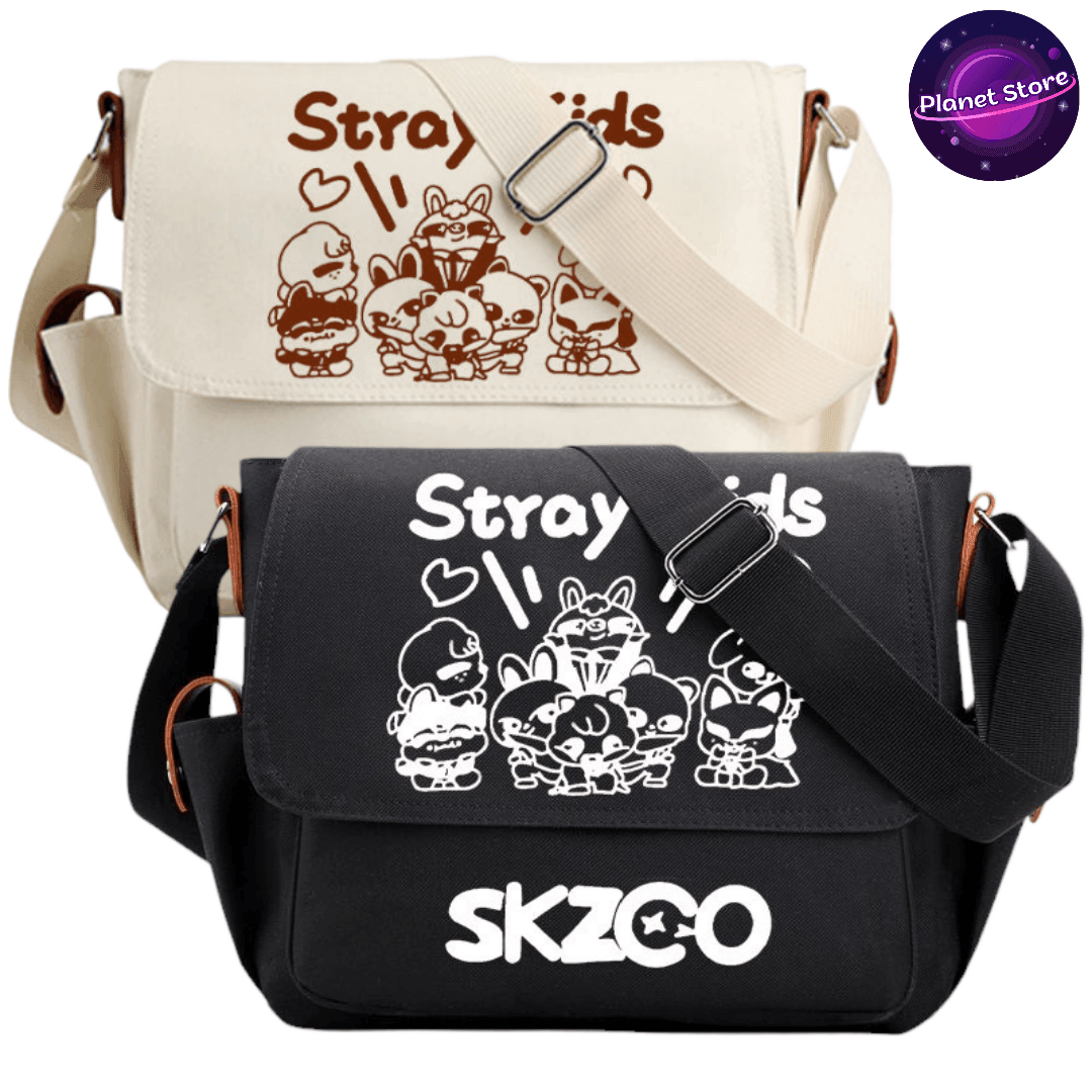 SKZOO STRAY KIDS TASCHEN (schwarz und weiß)