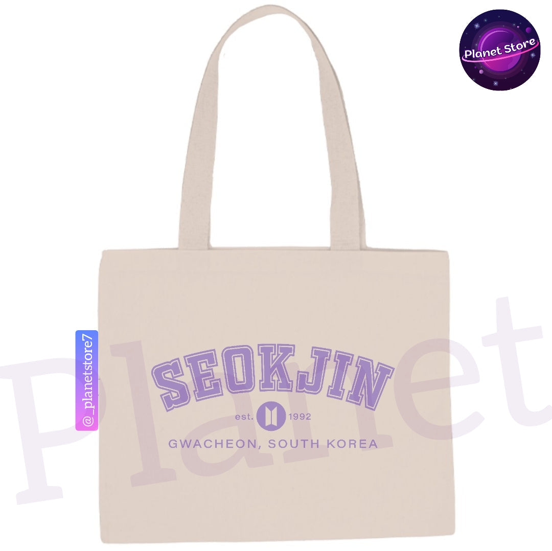 BTS 100% COTTON ECOBAGS (all members) 