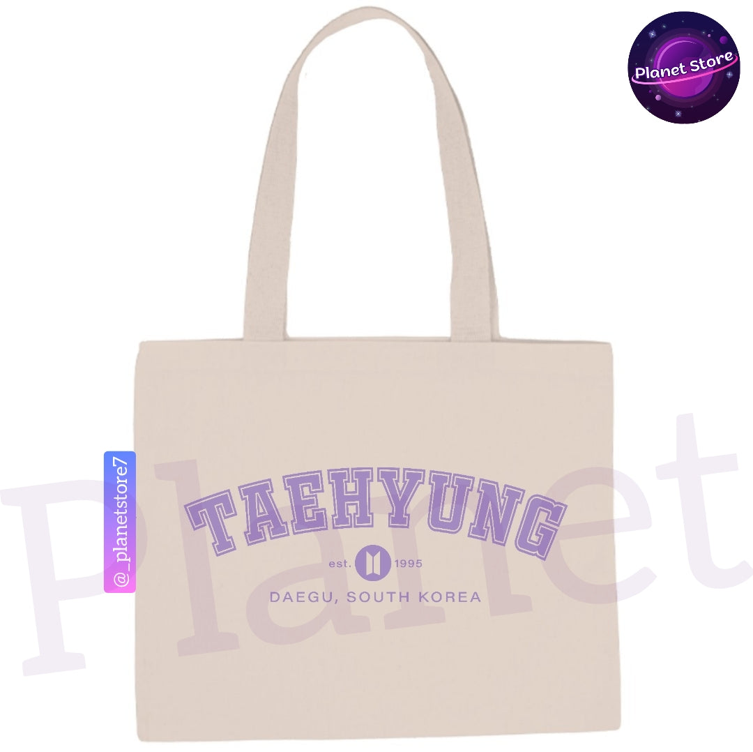 BTS 100% COTTON ECOBAGS (all members) 