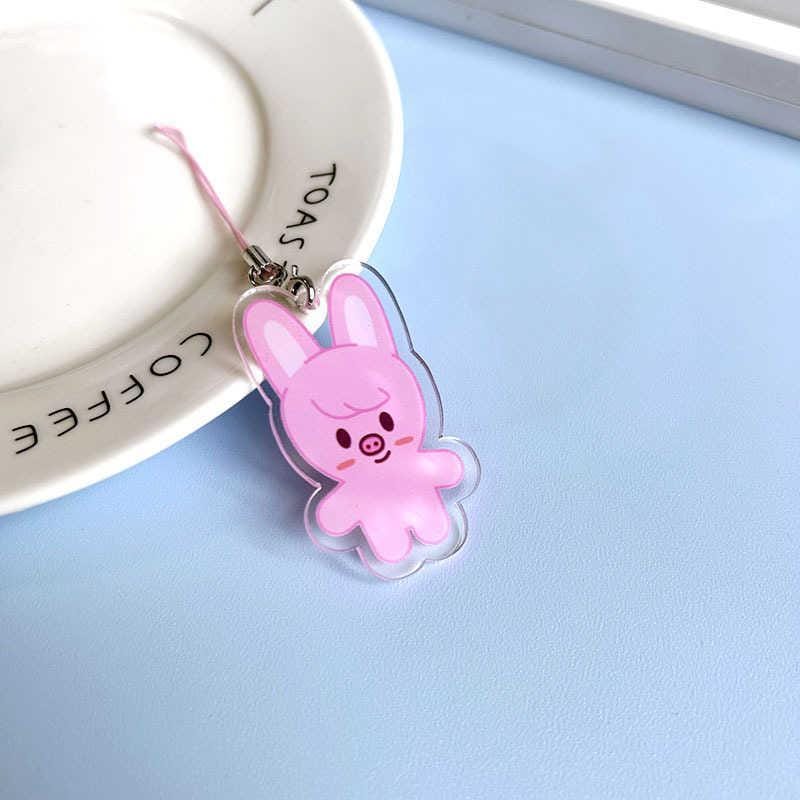 STRAY KIDS  SKZ 5'CLOCK  SKZOO KEYRING