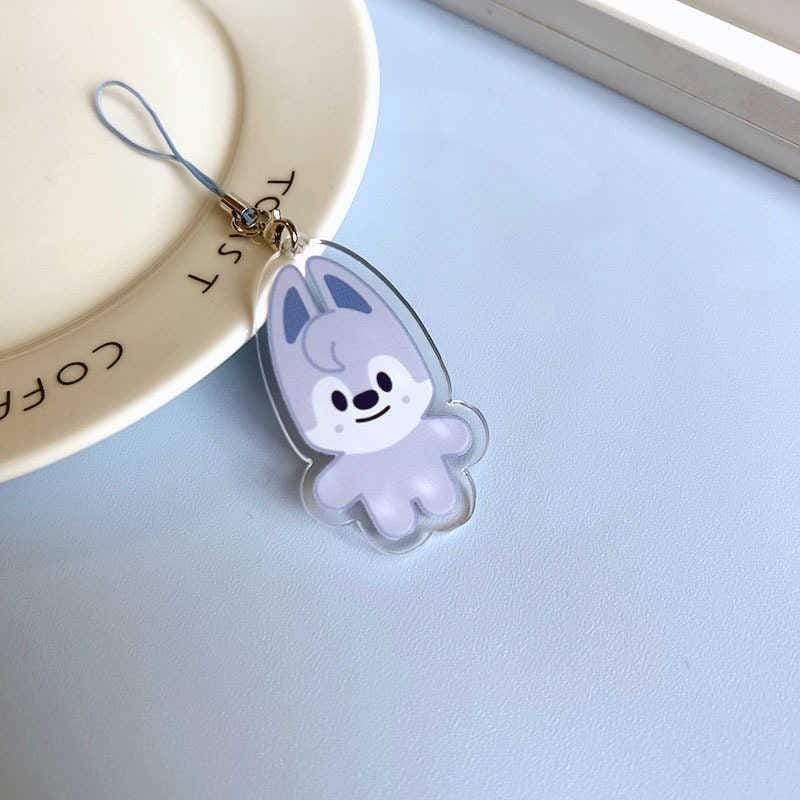 STRAY KIDS  SKZ 5'CLOCK  SKZOO KEYRING