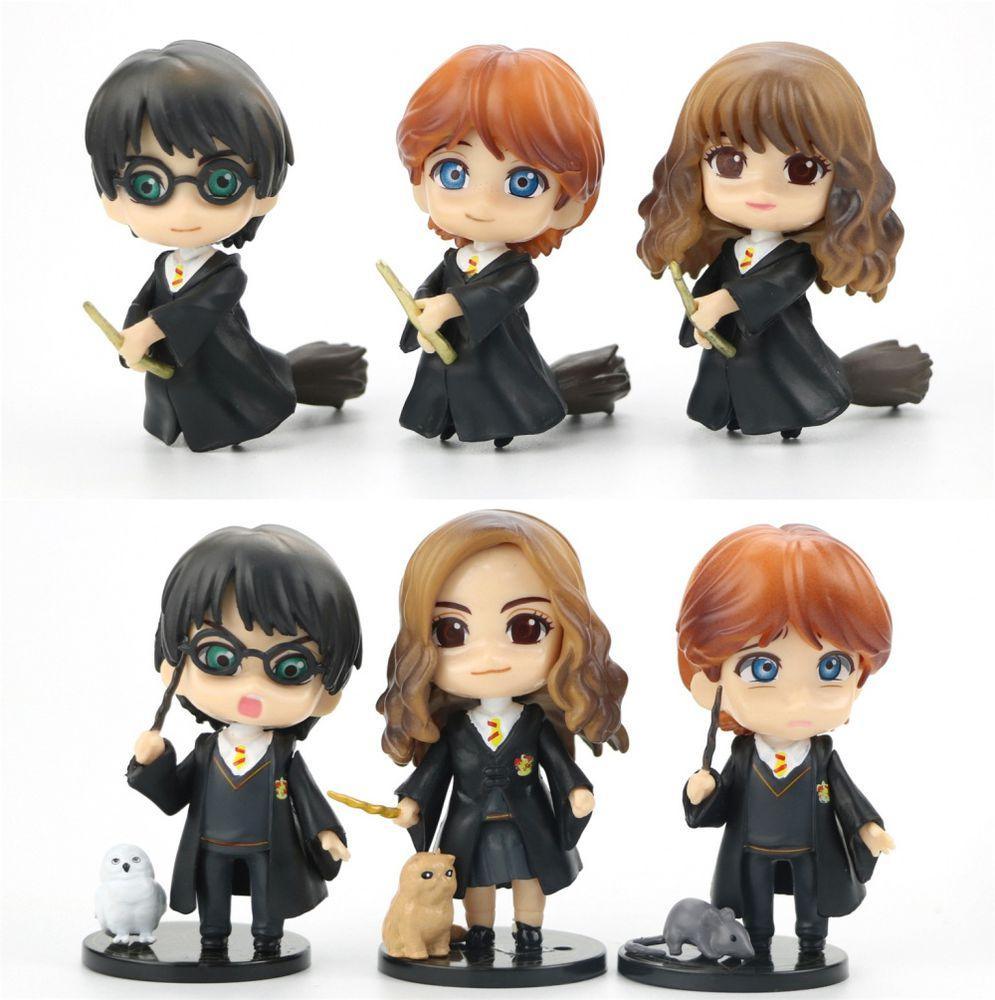 HARRY POTTER ACTIONFIGUREN SET 6 TEILE