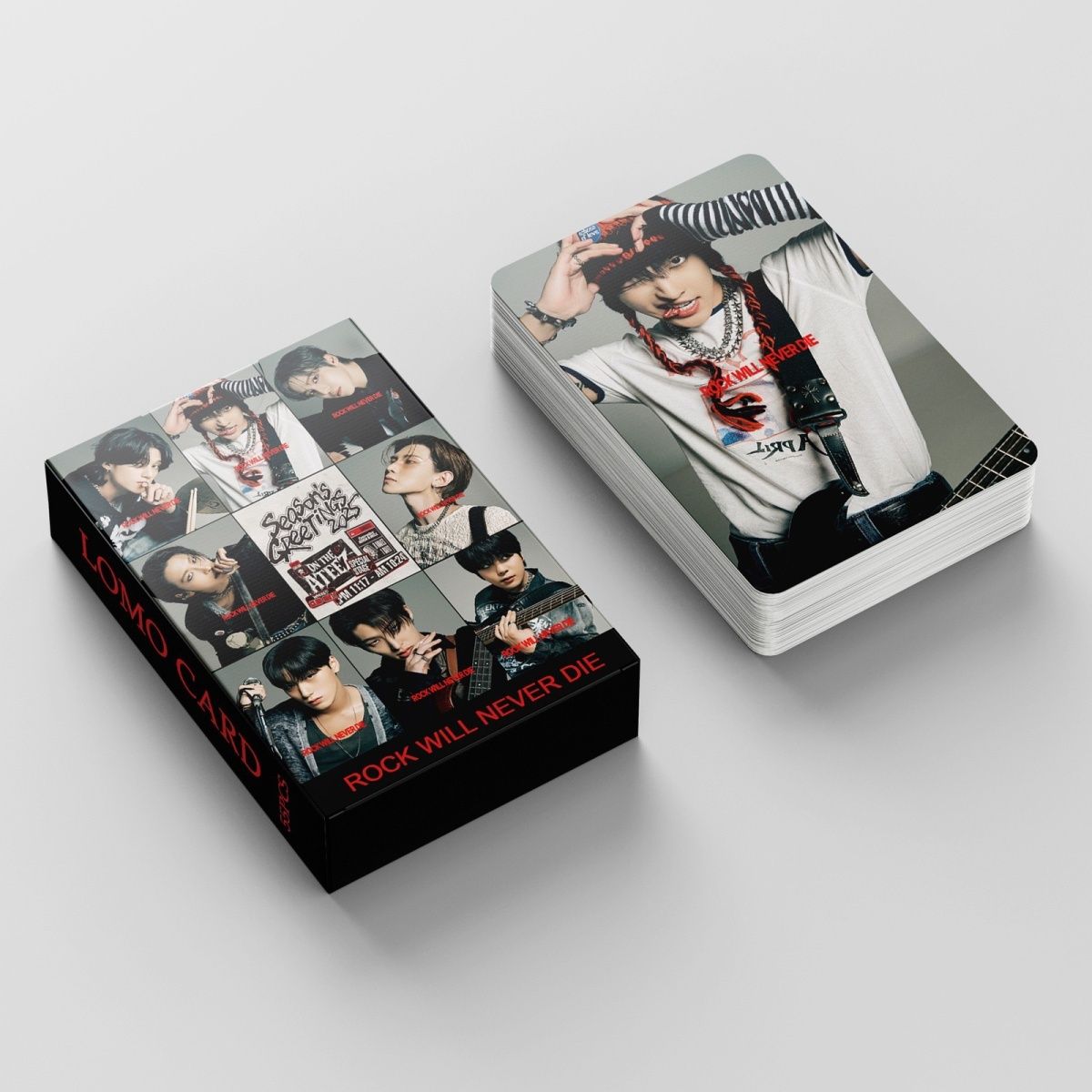 FOTOKARTEN ATEEZ JAHRESGRÜSSE 2025 55 STÜCK