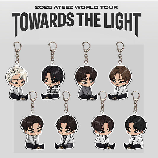 ATEEZ MERCH ACRYLIC KEYRINGS